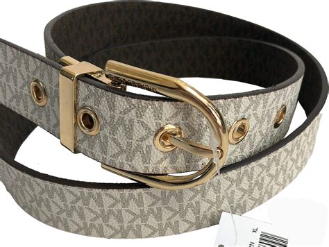 michael kors girls belts|michael kors elastic belt women.